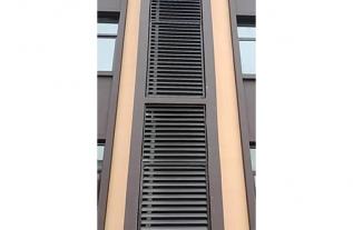 萬錦城小學(xué)百頁安裝